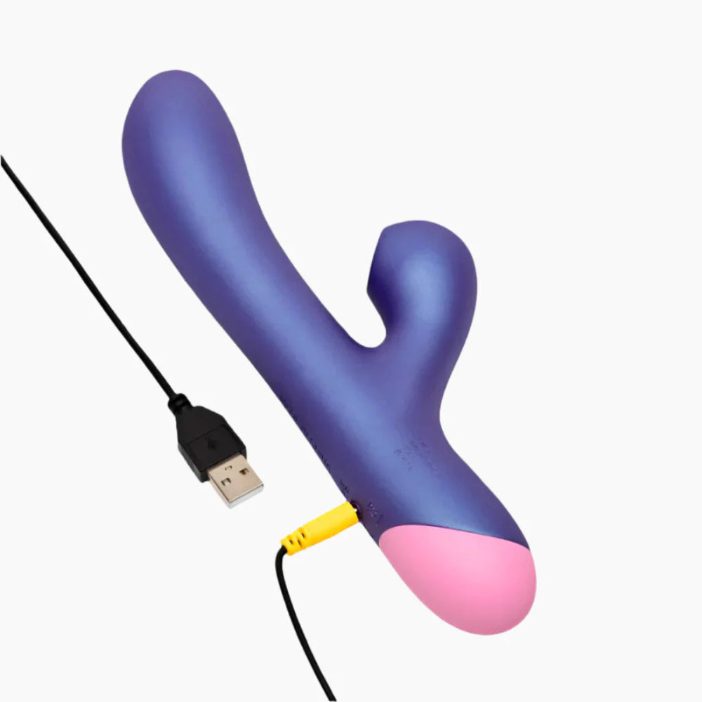 ROMP Pulse Air Pulse Rabbit Vibrator -Purple/Pink