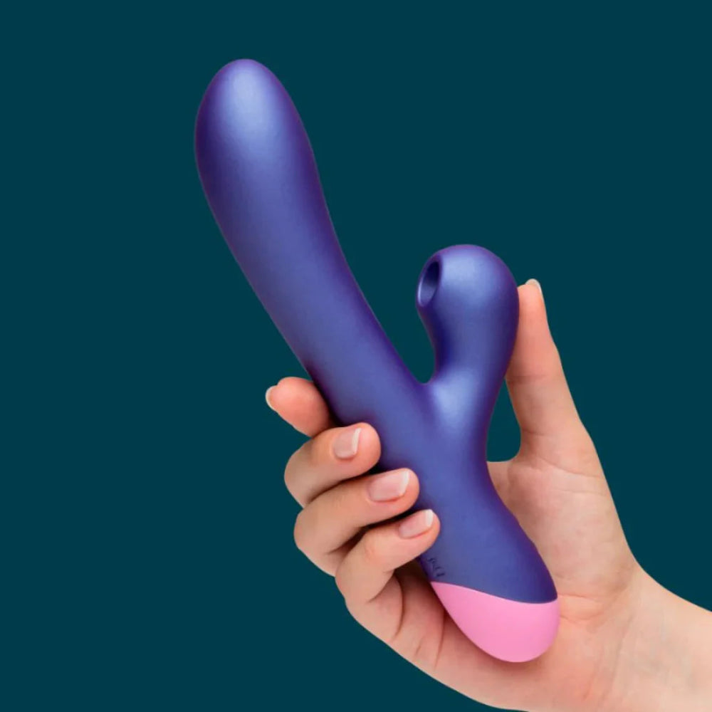 ROMP Pulse Air Pulse Rabbit Vibrator -Purple/Pink