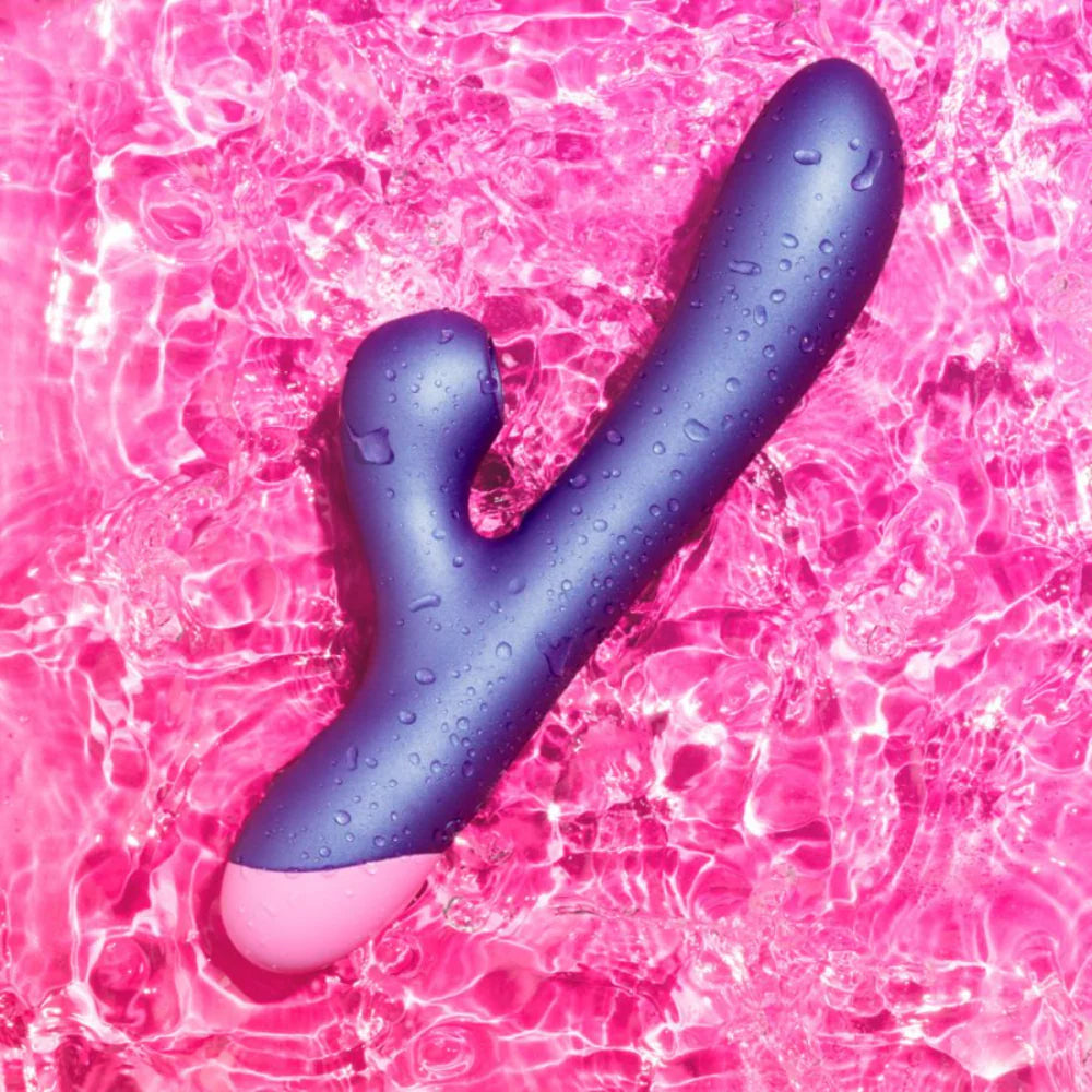 ROMP Pulse Air Pulse Rabbit Vibrator -Purple/Pink
