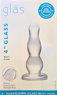 Glas 4" Classic Butt Plug