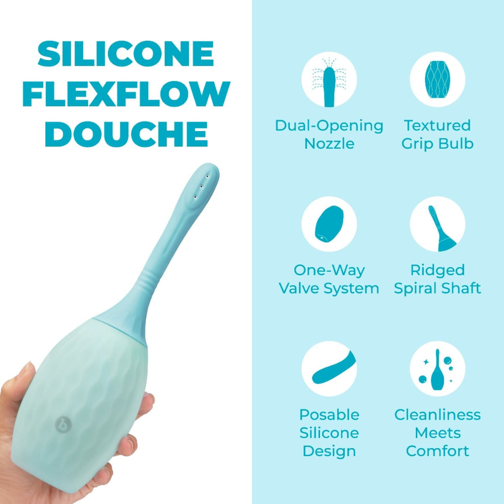 b-Vibe's Silicone 'Flexflow' Douche
