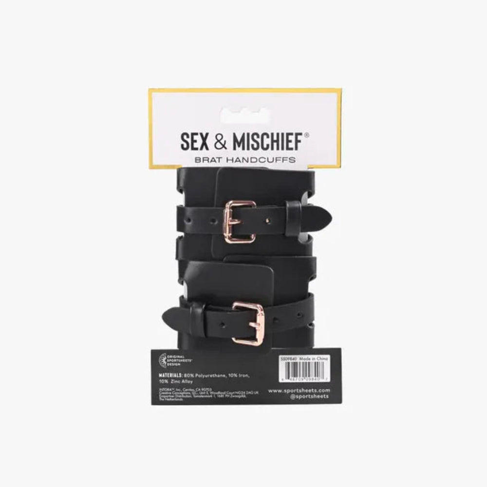 Sex And Mischief 'Brat' Hand Cuffs