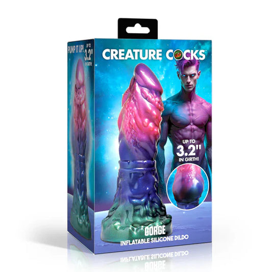 Creature Cocks 'Gorge Alien' Inflatable Silicone Dildo