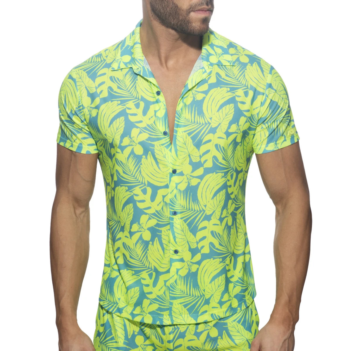 Addicted Calatheas Shirt - Neon Yellow