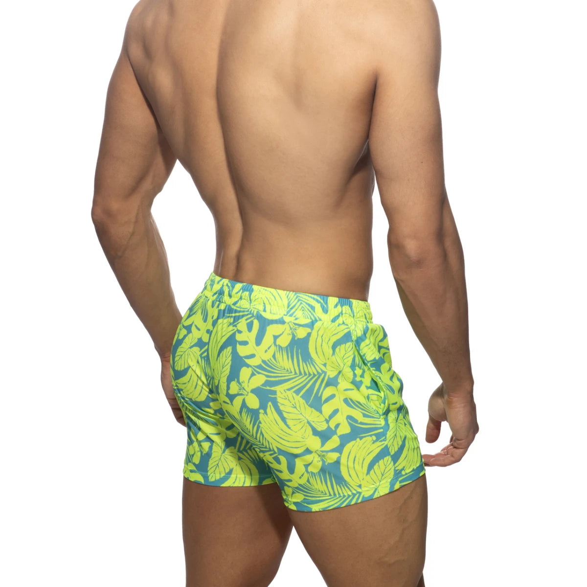 Addicted Calatheas Shorts - Neon Yellow