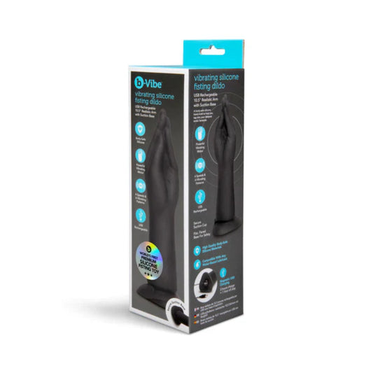 b Vibe Vibrating Silicone Fisting Dildo