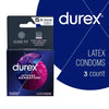 Durex Intense Sensation Latex Condoms - 3pk