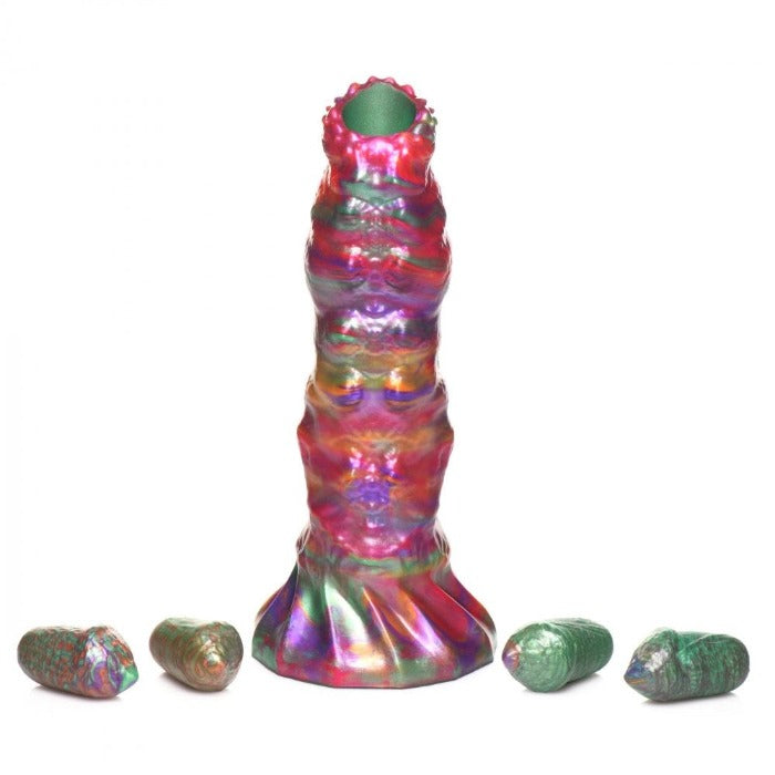 Creature Cocks "Larva Ovipositor" Dildo w/Eggs