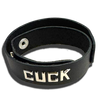 Leather Wordband Collar - Cuck