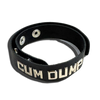 Leather Wordband Collar - Cum Dump