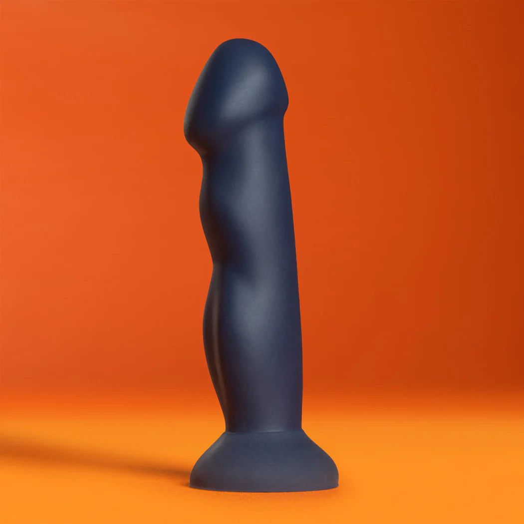 Avant D12 Suko Silicone Dual Density Dildo 8" - Indigo