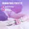 Naturally Yours - Gala - Sparkling Clear Dildo 6"