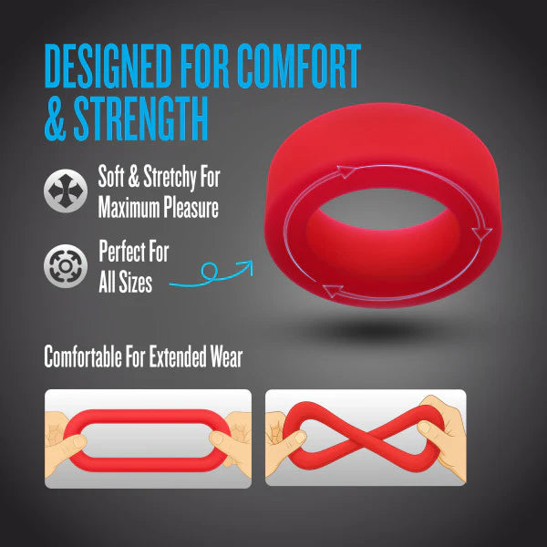 Performance Plus 'Pursuit' C/Ring -Red