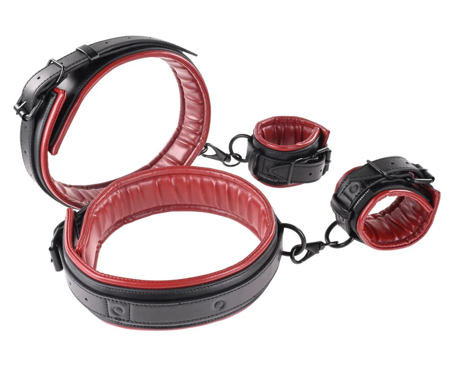 Sportsheets Saffron Thigh & Wrist Cuff Set