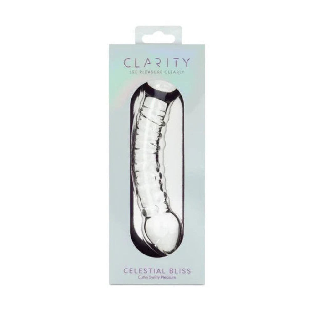Clarity 'Celestial Bliss' Glass Dildo