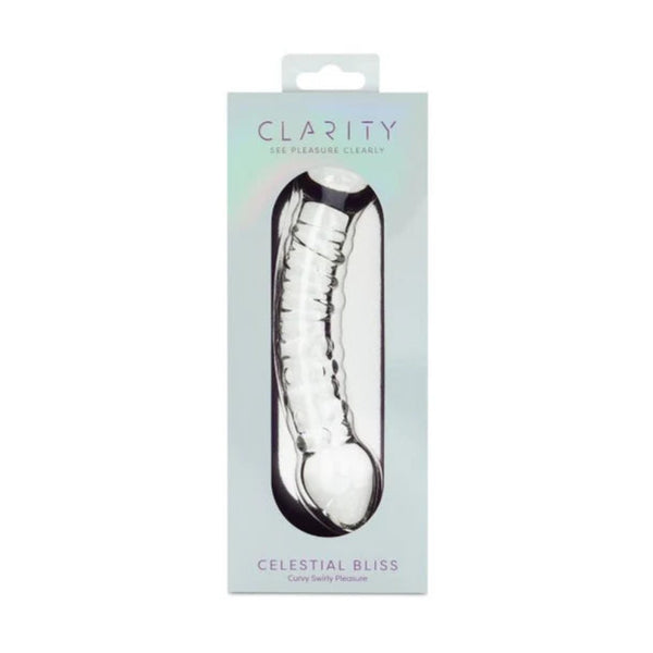 Clarity 'Celestial Bliss' Glass Dildo