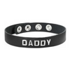 Leather Wordband Collar - Daddy