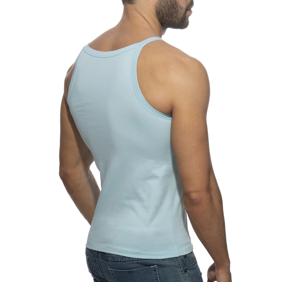 Addicted Dick Addickted Tank Top - White