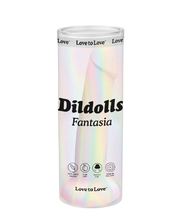 Dildolls 'Fantasia' Glow Silicone Dildo