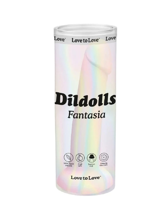 Dildolls 'Fantasia' Glow Silicone Dildo