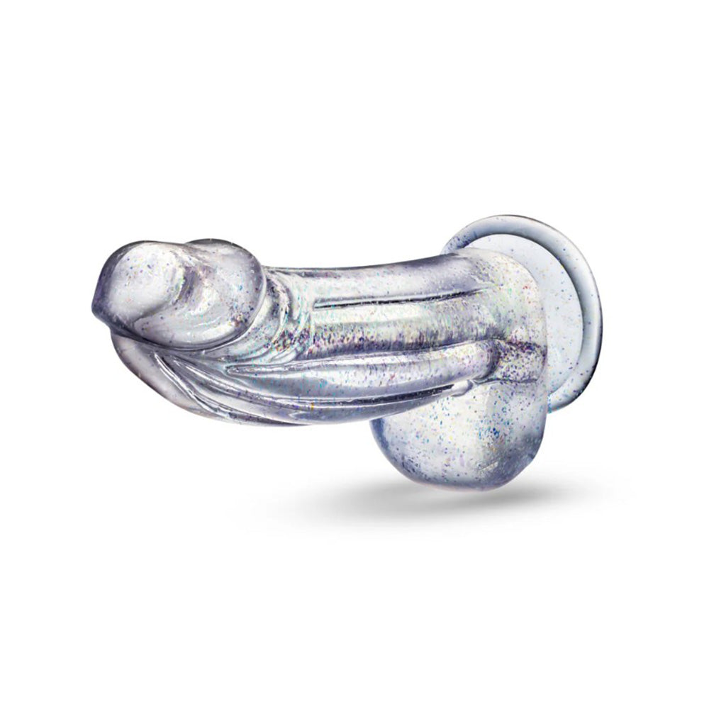 Naturally Yours - Bling - Sparkling Clear Dildo 7.5"