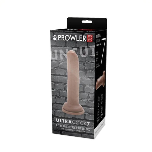 Prowler "Uncut" Ultra Cock 7" Dildo