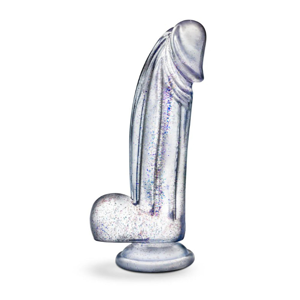 Naturally Yours - Bling - Sparkling Clear Dildo 7.5"