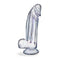 Naturally Yours - Bling - Sparkling Clear Dildo 7.5"