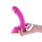 Colours 'Curve' Vibrating 6" Dildo -Pink