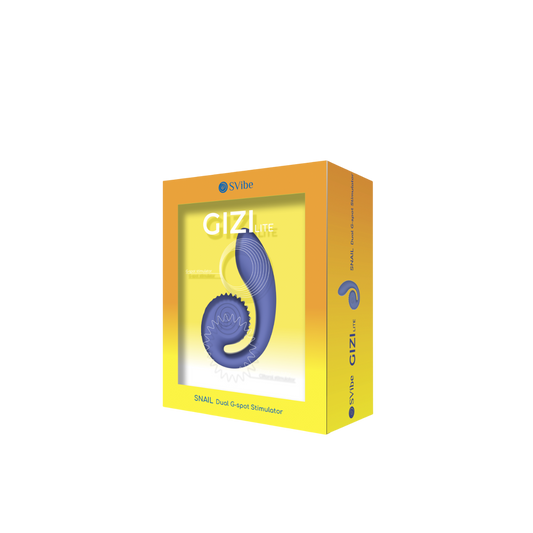 SVibe Snail GIZI Lite vibrator, juicy blueberry