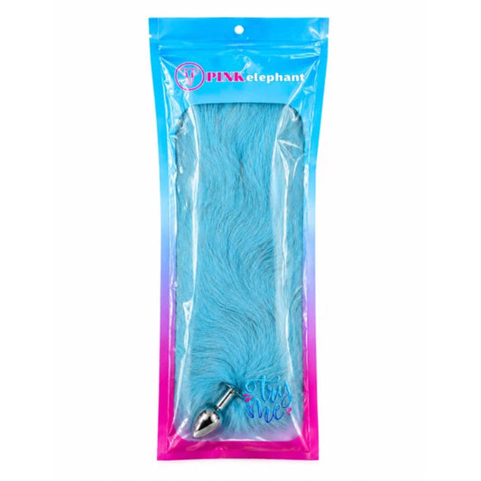 Foxtail Plug - Medium - Aqua