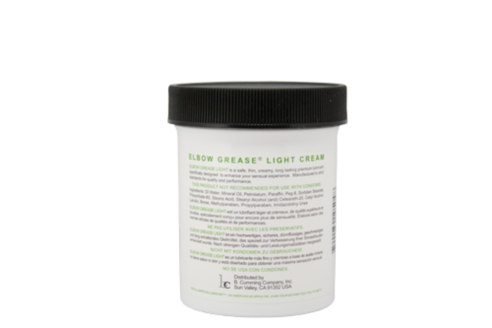 Elbow Grease Cream Light Formula - 4 Oz