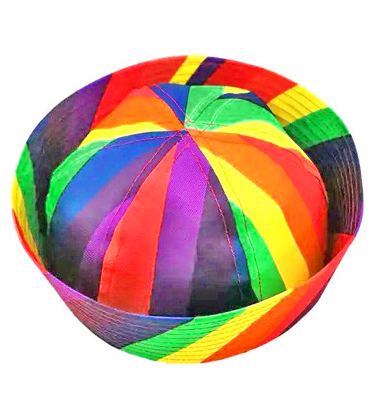 Rainbow Sailor Hat - Polyester