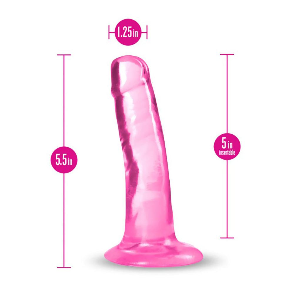 B Yours Hard 'N' Happy Pink Dildo 5.5"