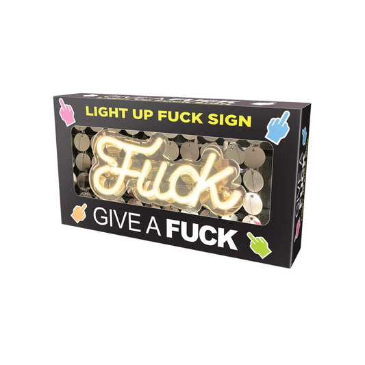 Light Up Neon ''Fuck'' Sign