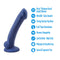 Avant D10 Ergo Mini Dual Density Dildo - Indigo