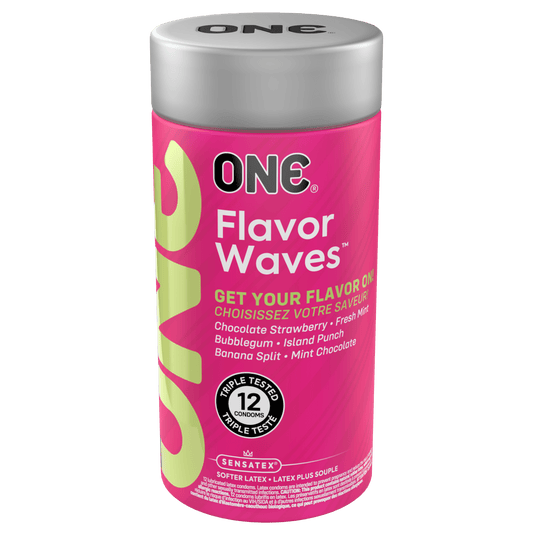 ONE FlavorWaves Flavoured Condoms - Bowl of 100