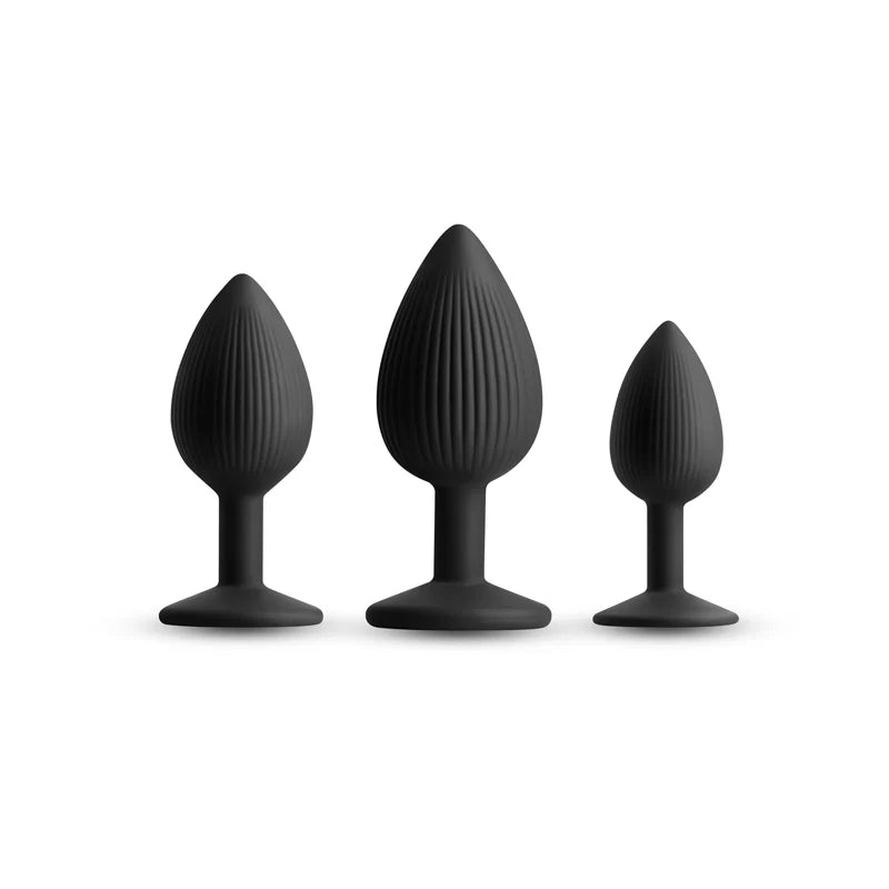 Renegade Triple Ace Anal Plug Set - 3pk