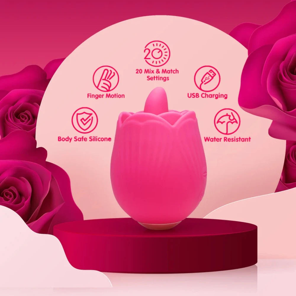 Skins Rose Buddies "The Rose Flix" Clitoral Toy