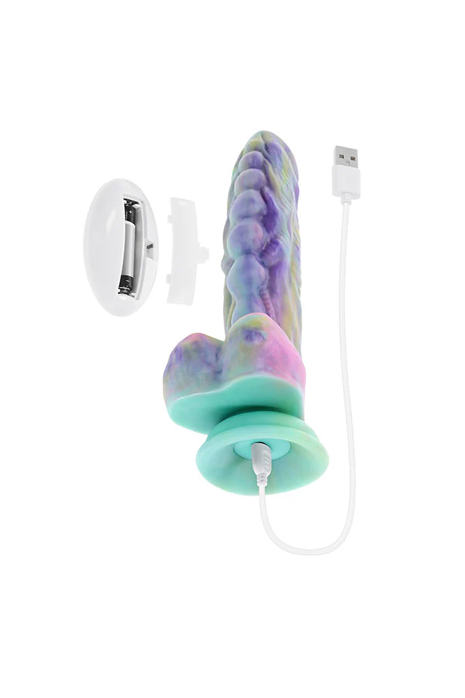 Gender X 'Monster's Ball' Thrusting & Vibrating Dildo w/ Remote