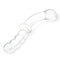 Glas 12.5" Girthy Double Sided Dong With Anal Bead Grip Handle