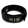 Leather Wordband Collar - His