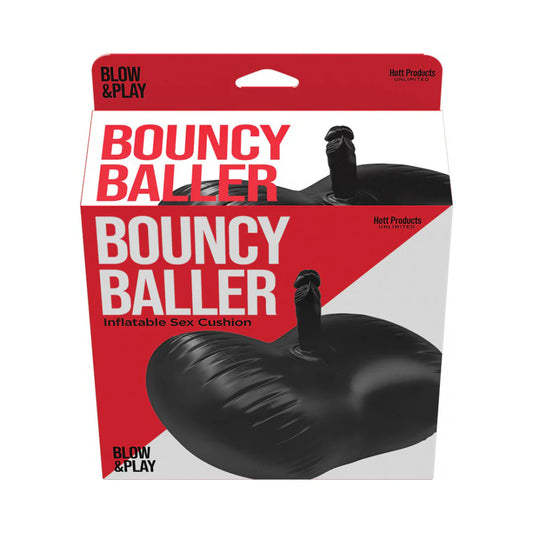 Bouncy Baller "Inflatable Sex Cushion" w/Dildo