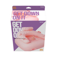 Get Down On It "Inflatable Sex Cushion" w/Vibrating Dildo