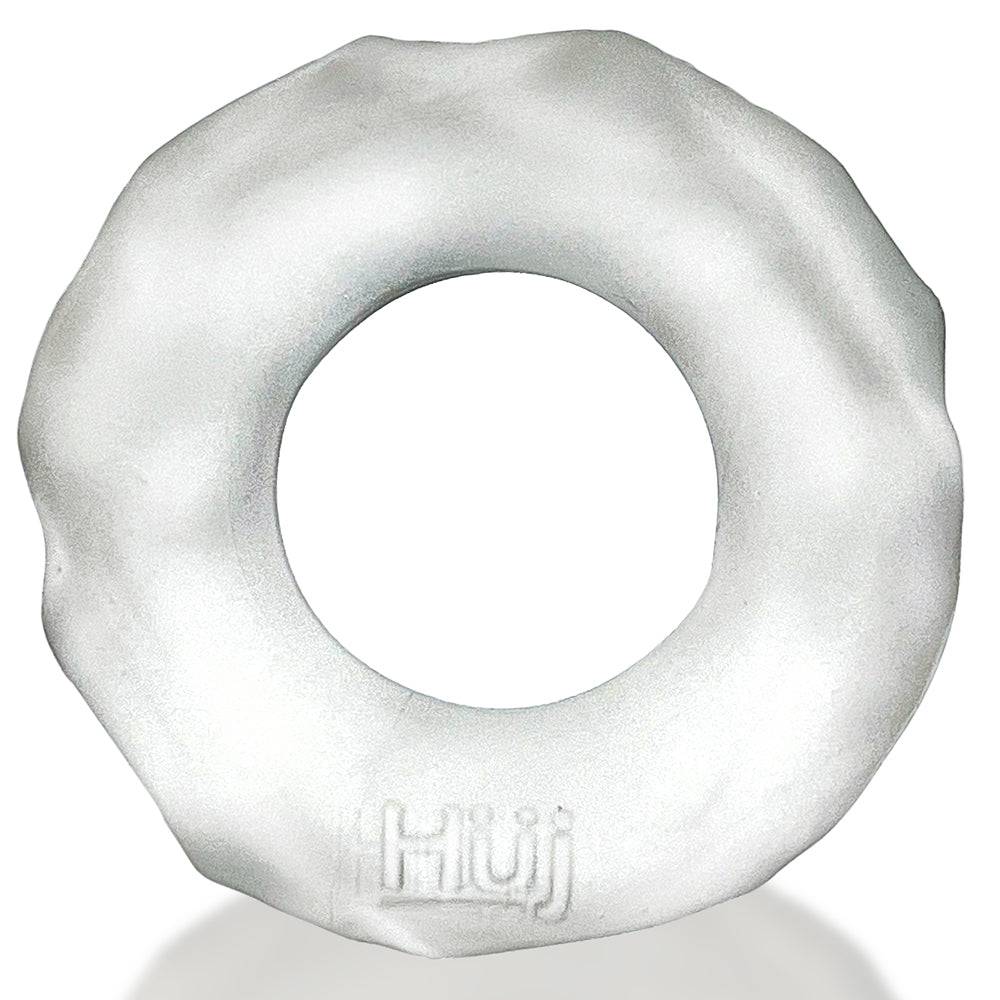 Hunkyjunk Fractal Cock Ring Clear Ice