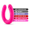 Ruse 18 inch Slim Double Dong -Hot Pink