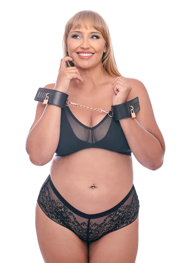 S&M 'Brat' Locking Cuffs