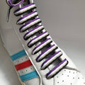 Pride ''Asexual'' Striped Shoe Laces