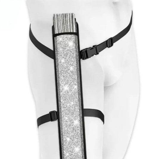 690- Fan Leg Holder -Silver