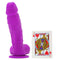 Colours Pleasures 5 inch Dildo -Purple